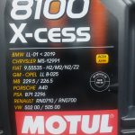 MOTUL 8100 X-CESS 5W40 (A3/B4) 4L