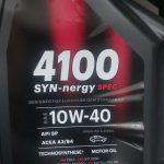 MOTUL 4100 SYN-energy 10w40 4L API SP  ACEA A3/B4
