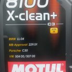 MOTUL 8100 X-clean+ 5W30 5L    C3
